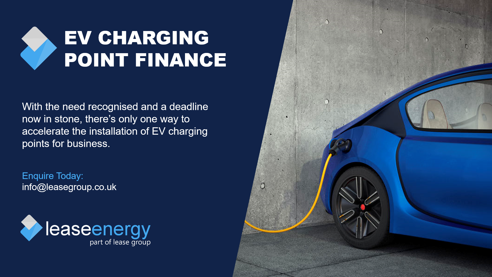 Why lease electric vehicle charging points? Lease Group Equipment